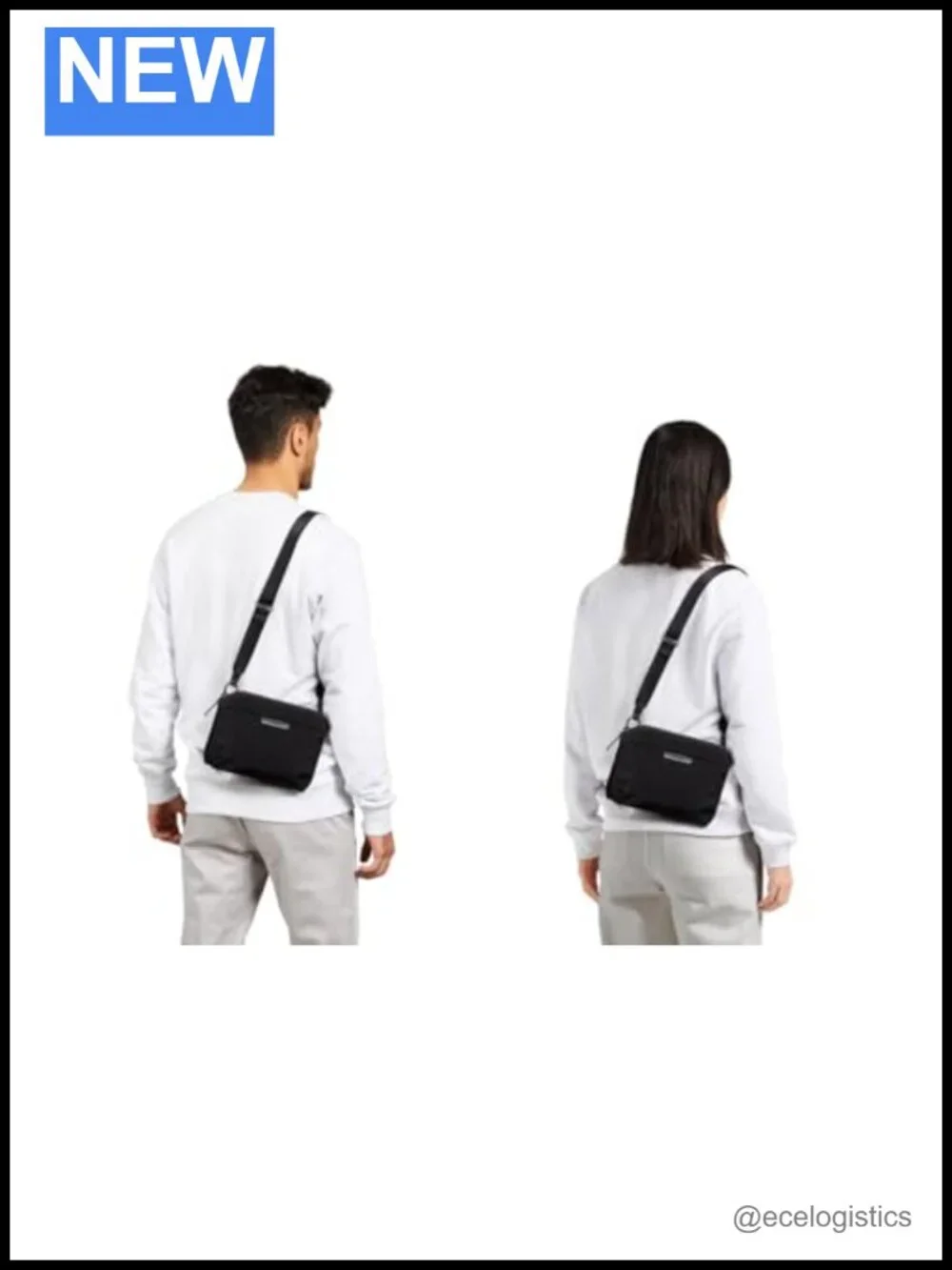Bellroy Tokyo Side Bag Slim Crossbody Sling Recycled Fabric
